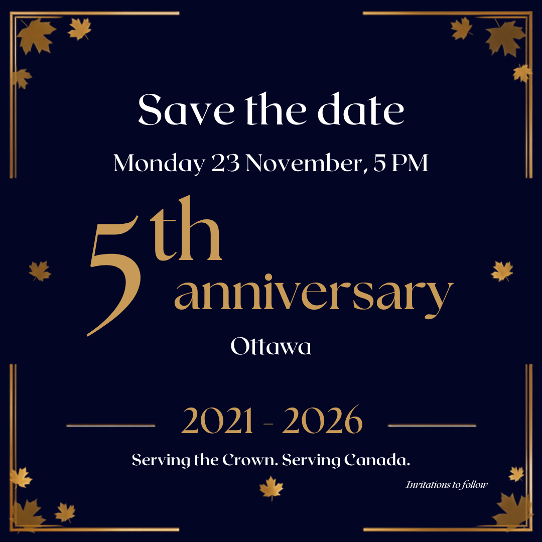 Save the date - 5th anniversary of the Society